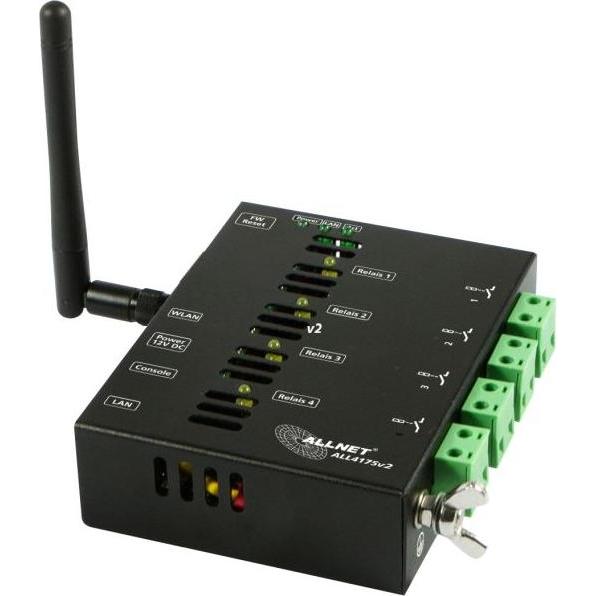 Allnet, Aktor, MSR IO Zentrale ALL4175v2 / Netzwerk Schaltgerät 4fach Relais 230VAC/10A (Schaltaktor)