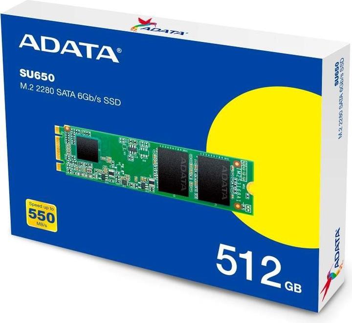 Productafbeelding Adata Ultieme SU650 (512 GB, M.2 2280)