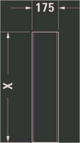 Actual product image Duravit Pedestal ME by Starck 175x210mm white (210 mm, 175 mm)