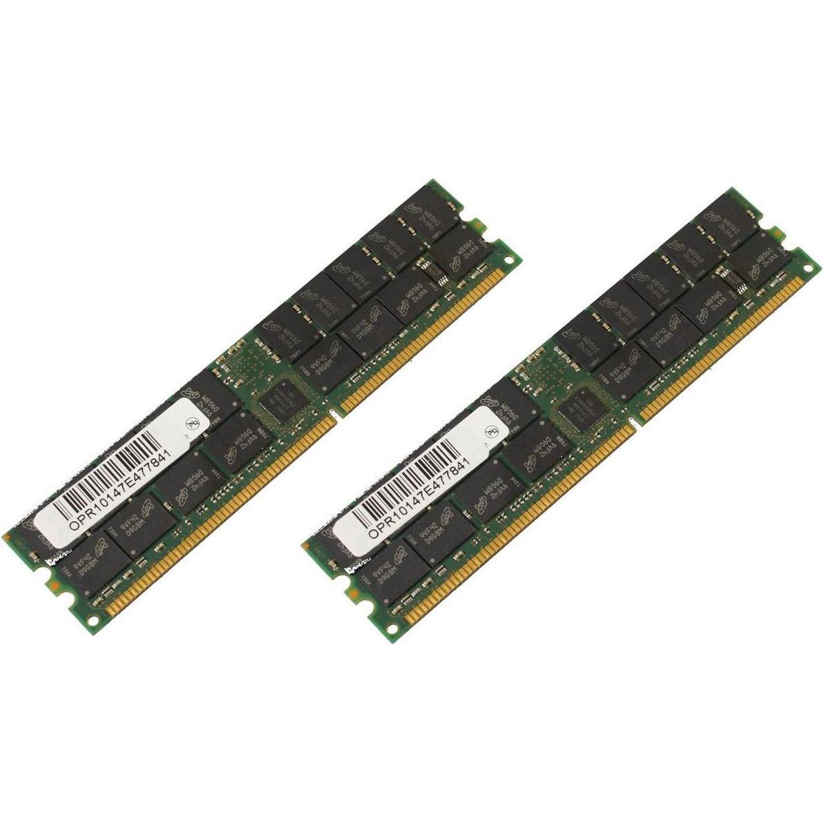 CoreParts 4GB Memory Module (2 x 2GB), RAM Modellspezifisch, Grün