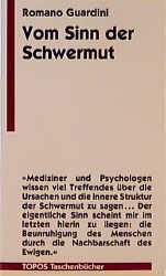 Produktbild Vom Sinn der Schwermut (Deutsch, Romano Guardini, 2017)