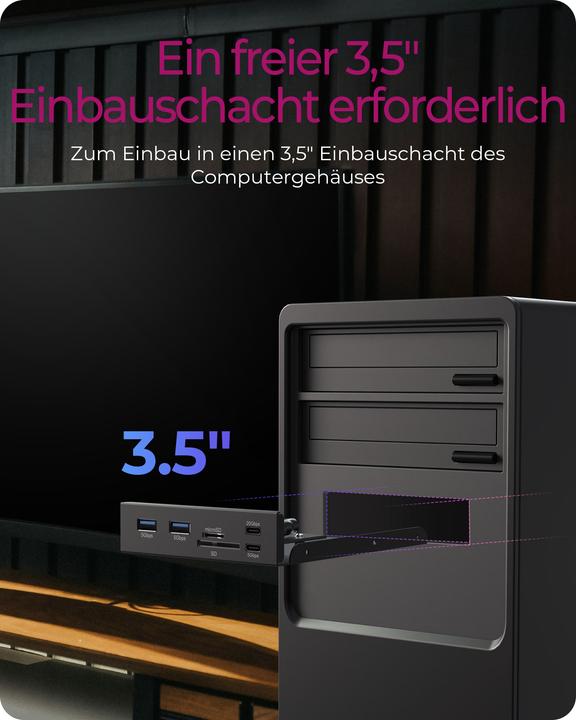 Actual product image Icy Box IB-HUB1419-i3 (5 Ports)