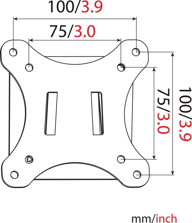 Actual product image Digitus DA-90303-1 (Wall, 32")