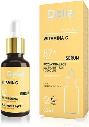 Productafbeelding Delia Cosmetics Verhelderend serum voor gezicht, hals en decolleté 30ml - Vitamine C Serum (30 ml)