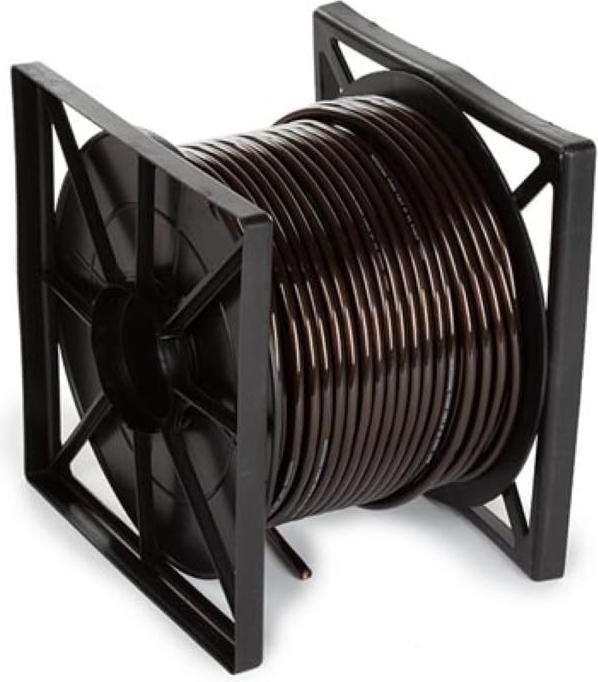 Actual product image Cables POWER CABLE - TRANSPARENT BLACK - 100 m