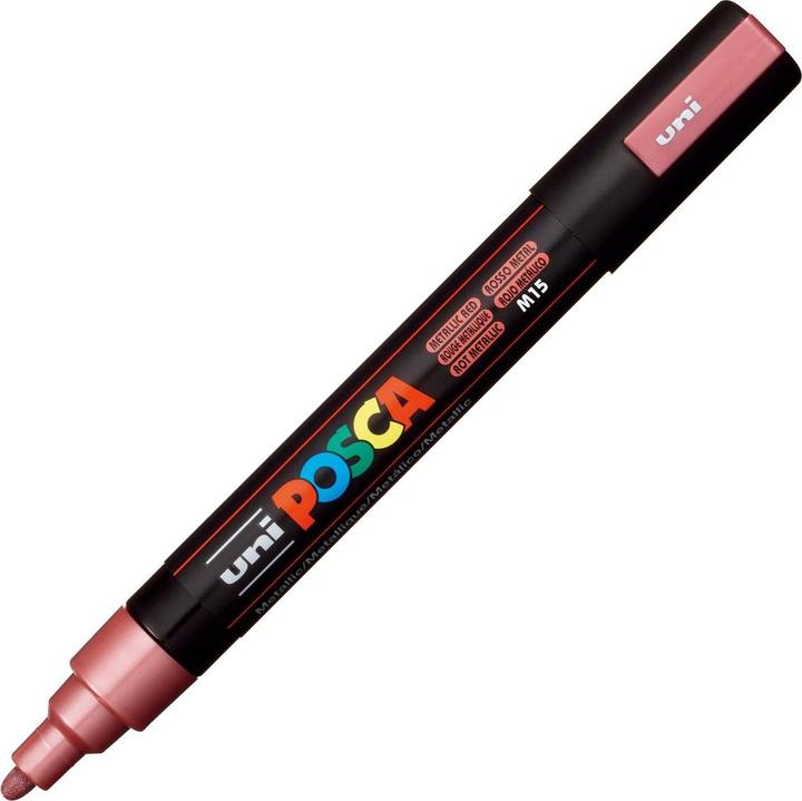 Actual product image Posca Medium marker PC-5M (Red, 2.50 mm, 1 x)