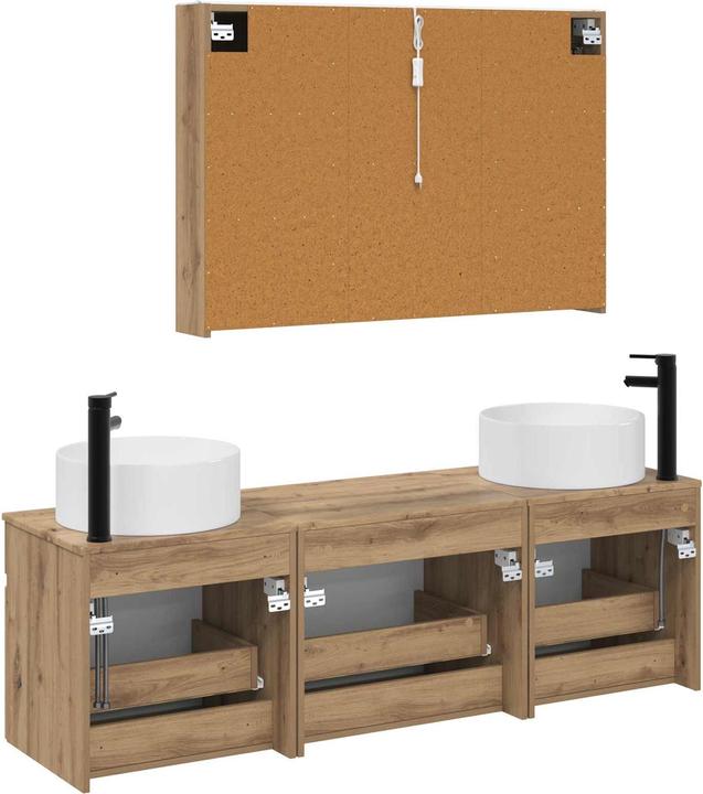 Produktbild vidaXL Moderner Badezimmerschrank