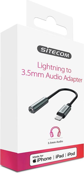 Actual product image Sitecom Lightning – 3.5mm (Jack adapter)