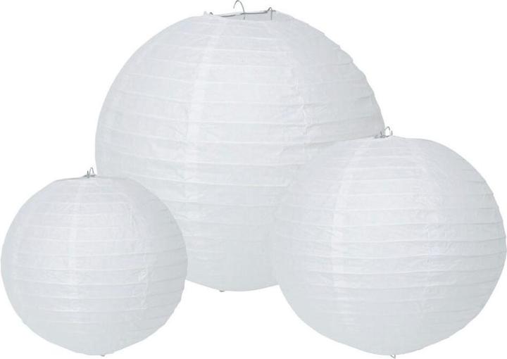 Produktbild Laternenpapier Roségold/Weiss, 6er-Set (6 Stk.)