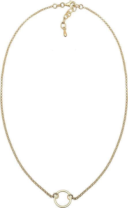 Produktbild Elli Choker mit Kreis Design (Sterling Silber, 38 cm)