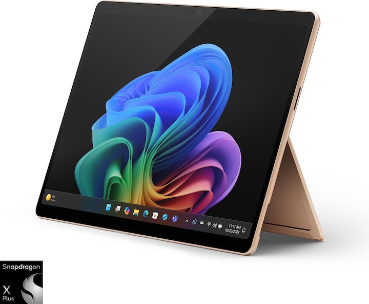 Produktbild Microsoft Surface Pro – Copilot+ PC (mit Netzteil) – 11. Edition (13", Snapdragon X Plus X1P-64-100, 16 GB, 512 GB, Ohne Tastaturlayout)