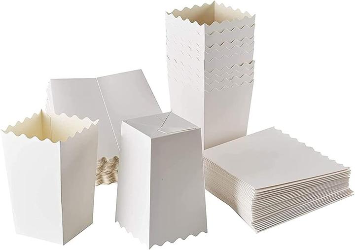 Actual product image Qanye Popcorn box set (50x)