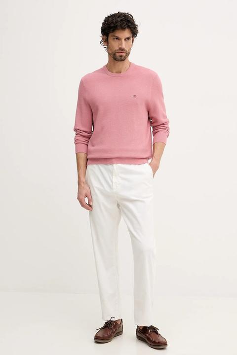 Image du produit Tommy Hilfiger Pull Col Rond Structure Essentiel (L)
