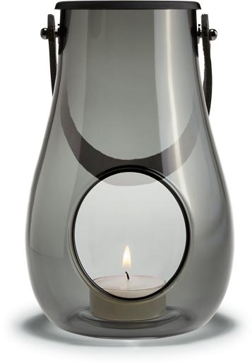Produktbild Holmegaard Windlicht Laterne DWL Smoke grau