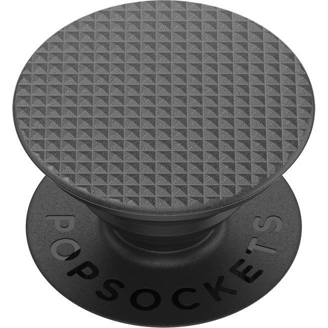 PopSockets Knurled Texture Black, Smartphone Halterung, Schwarz