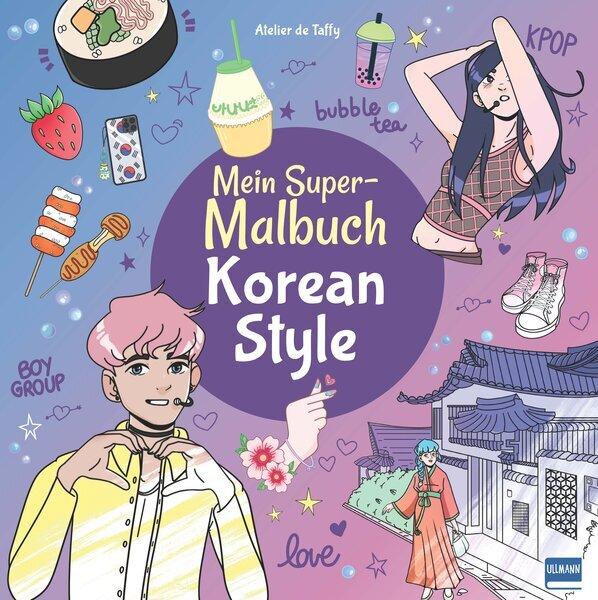 Actual product image My super colouring book - Korean Style