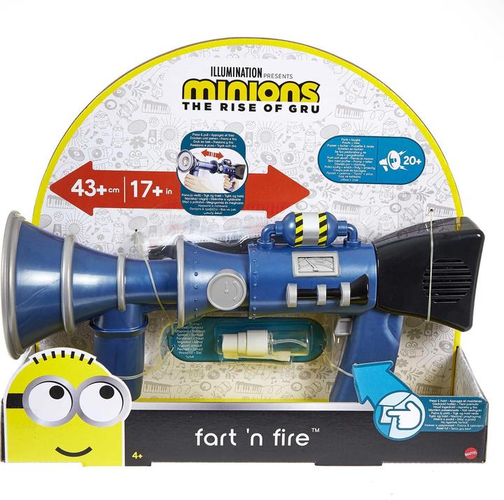 Actual product image Minions Fart 'N Fire Fart Cannon