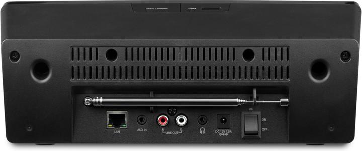 Produktbild Medion P85035 (MD87090) Internetradio mit DAB+, UKW, schwarz (FM, DAB+, WLAN)