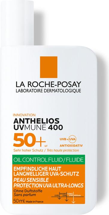 La Roche Posay Fluido antiolio Anthelios UV Mune (SPF 50+, 50 ml)