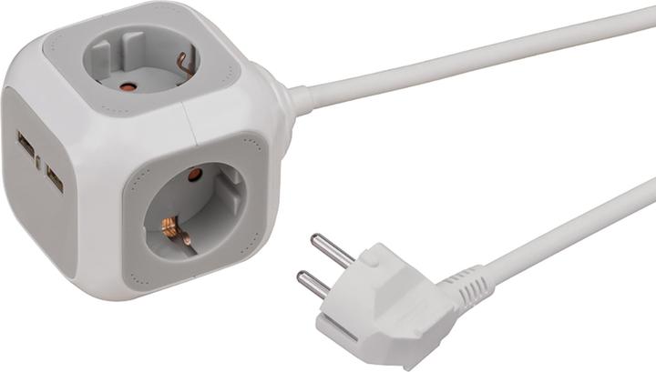 Produktbild Brennenstuhl Alea-Macht (5 x, USB-A, 1.40 m)