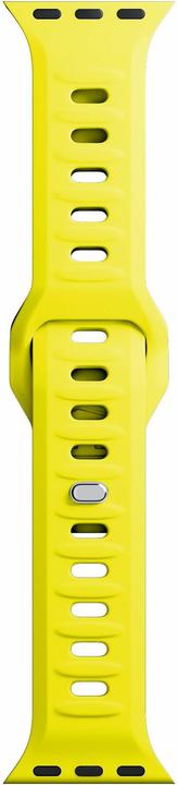 Produktbild 3MK Silicone Watch Strap żółty/yellow dla Apple Watch 38/40/41mm (Edelstahl, Silicone)
