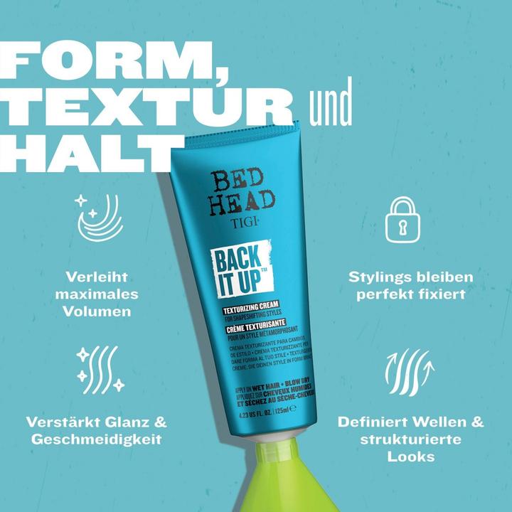 Actual product image Tigi Bed Head - Back it Up Texturizing Cream (Hair cream, 125 ml)