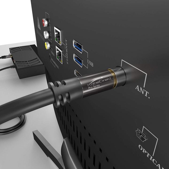 Actual product image KabelDirekt 4K Antennenkabel für TV (20 m) (Antenna cable)
