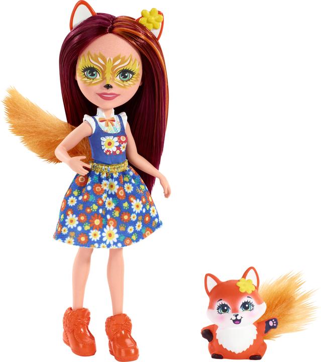 Enchantimals Felicity Renard & Flick - Mini Poupée - 4 ans et +