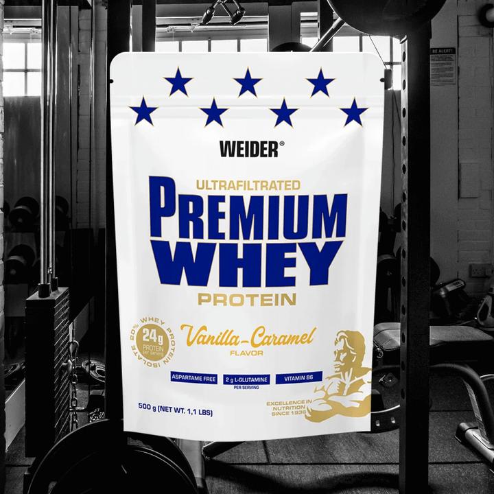 Produktbild Weider Premium Whey Protein (Caramel, Vanille, 1 Stk., 500 g)