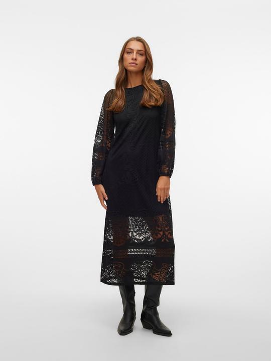 Actual product image Vero Moda VMBELLA Langes Kleid Kleid aus Spitze (M)