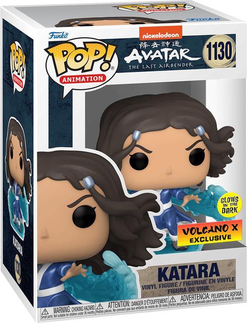 Actual product image Funko POP! Avatar Katara (1130) GITD EXM