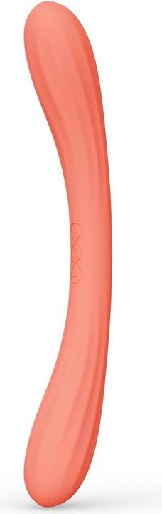 Productafbeelding LELO - Boomerang Doppelender Vibrator Korallenrot