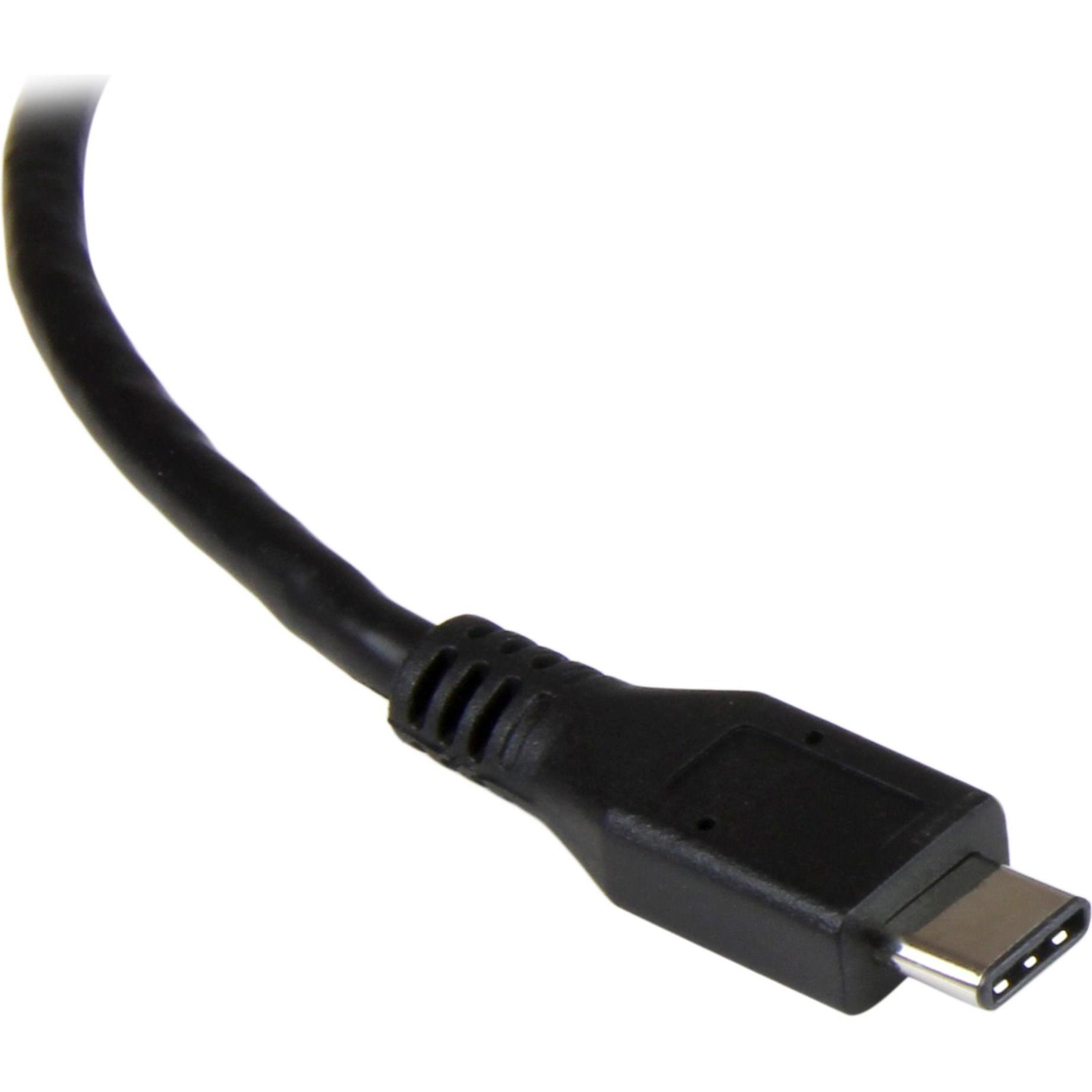Thumbnail - StarTech USB-C To Gigabit Adapter (USB, RJ45 (1x)), Netzwerkadapter, Schwarz