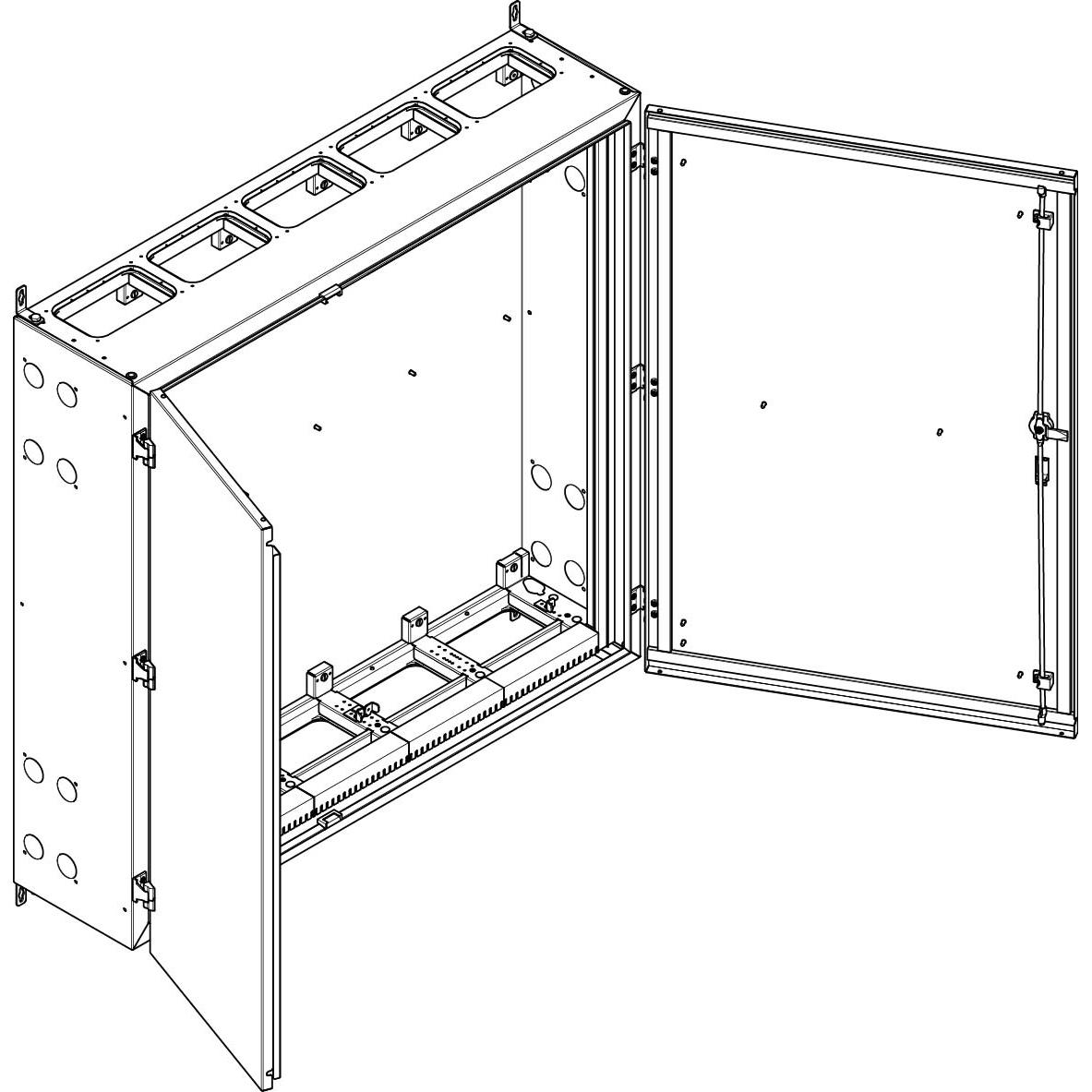 ABN NT58P, Serverschrank Zubehör, Weiss