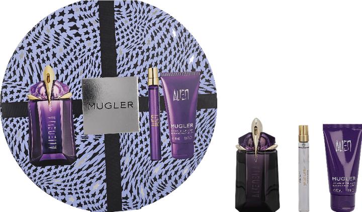 Immagine prodotto Thierry Mugler Alien Eau de Parfum - set da 60 ml. Eau de Parfum - 10 ml miniatura + 50 ml doccia (Eau de parfum, 120 ml)