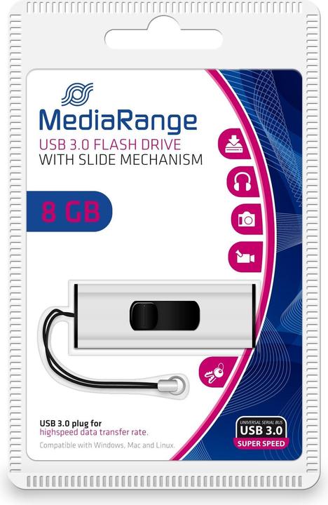 Produktbild MediaRange SuperSpeed (8 GB, USB-A)