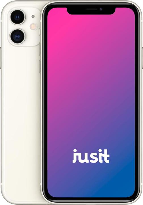 jusit iPhone 11 (128 Go, Blanc, 6.10", A / Comme neuf)