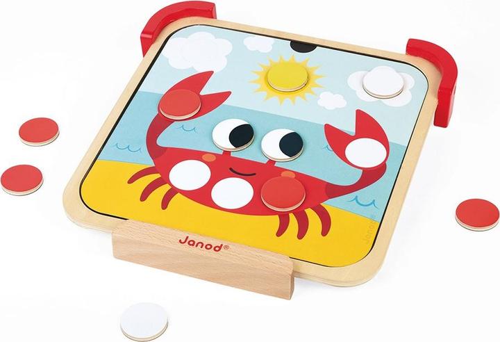Produktbild Janod Magnetspiel Farben und Formen (Deutsch, Englisch, Französisch, Italienisch, 2 - 5 Jahre)