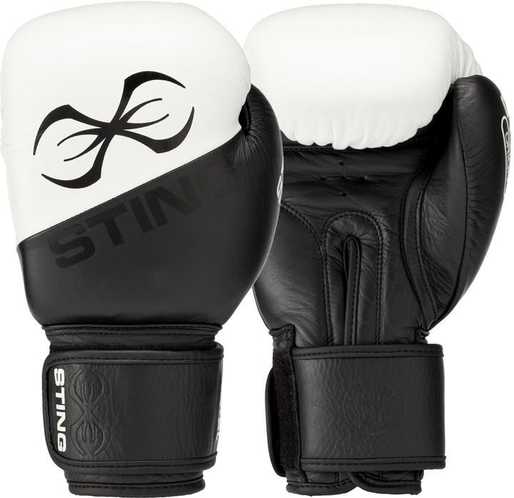 Sting Sports Gants de boxe Orion Noir (14 OZ, Taille unique)