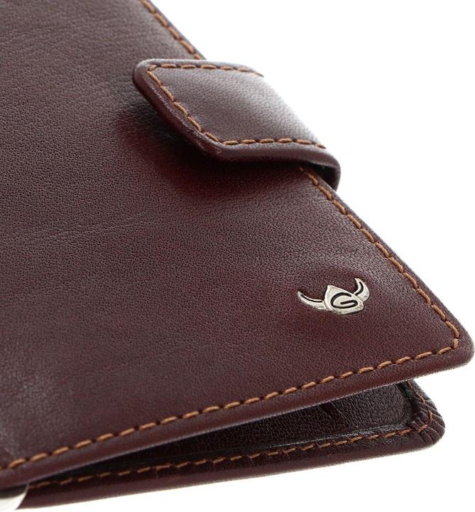 Actual product image Golden Head Colorado RFID clip billfold