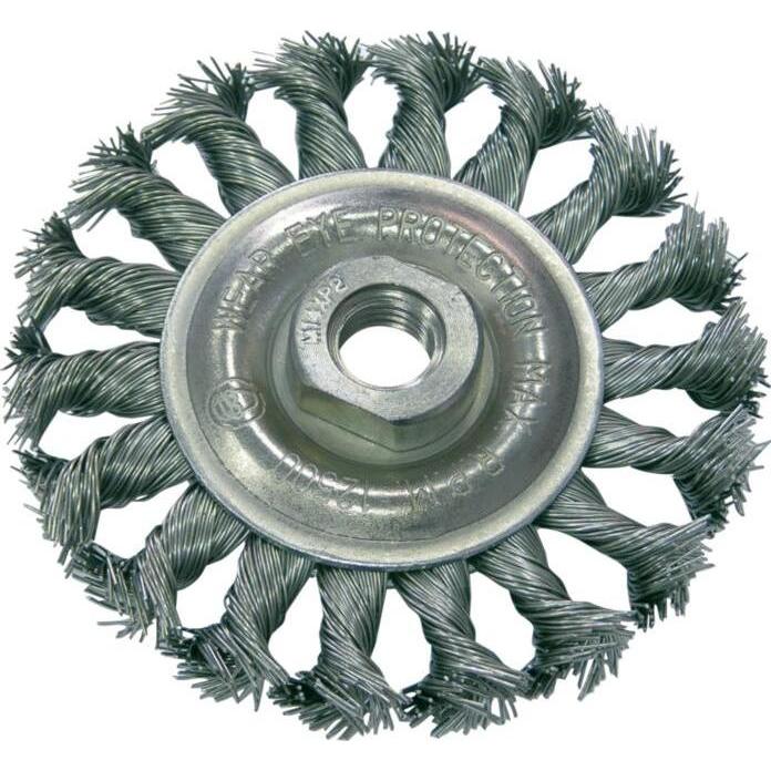 Proline, Schleifmittel, Wire disc brush, steel. tw.fi = 125mm, m14