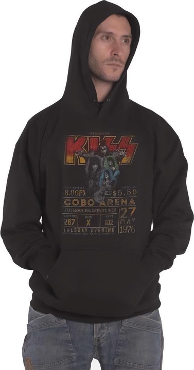Produktbild KISS Erwachsene Cobra Arena '76 Eco Friendly Hoodie (M)