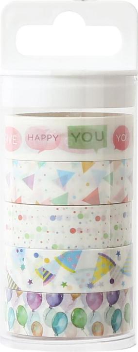 I Am Creative Klebeband Washi Tape 5er Set Party