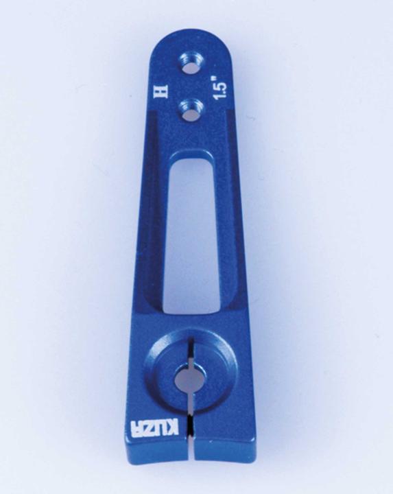 Produktbild Kuza servohebel 1-arm hitec 24t 38/32mm 1.5" m2,5 heavy duty v2 aluminium