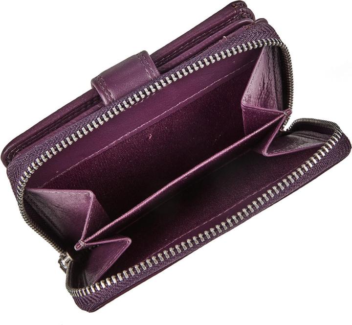 Actual product image Greenburry Spongy wallet leather 9 cm