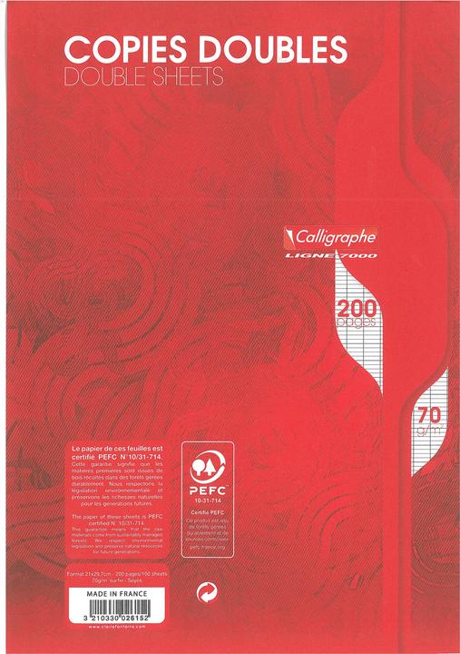 Image du produit Calligaphe Ligne 7000 (A4)