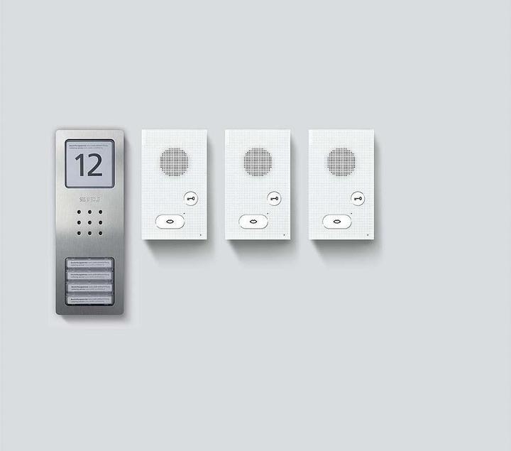 Image du produit Siedle Kit audio CAB 850-3 E/W Basic acier inoxydable brossé (Filaire)