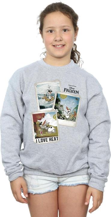 Immagine prodotto Disney Frozen Olaf Polaroid Felpa Ragazze (116)