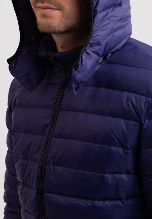 Actual product image Cash-Mere Daunenjacke mit Kapuze und Kaschmirfutter (S)