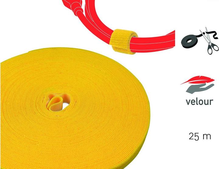 Produktbild Label-the-cable Doppelseitige Klettbandrolle (16 mm)